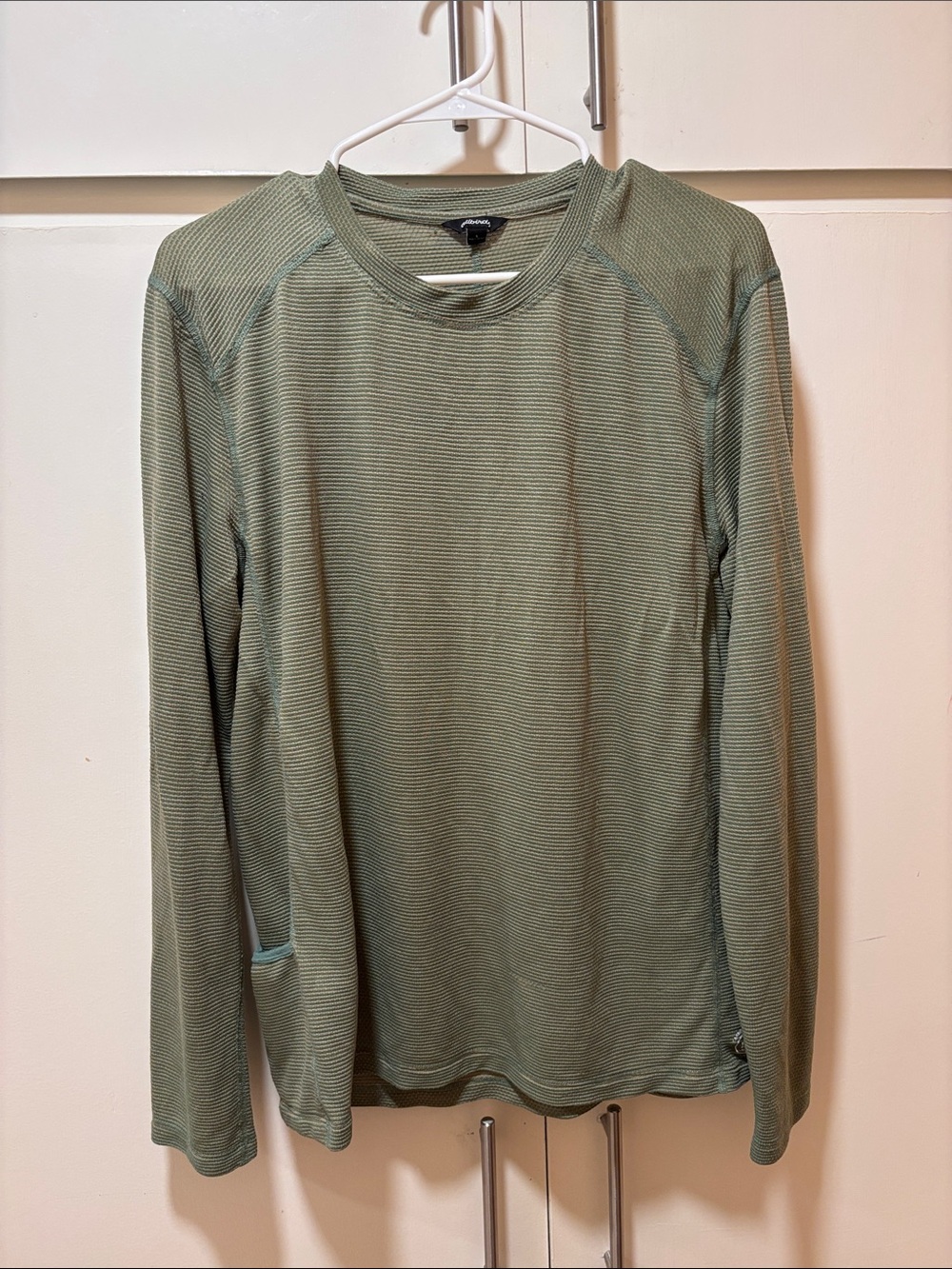 allbirds Men's Long Sleeve Crew in Olive
